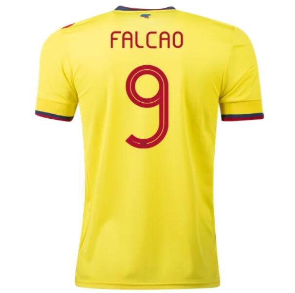 2020 Colombia Home Kit Soccer Jersey RADAMEL FALCAO #9